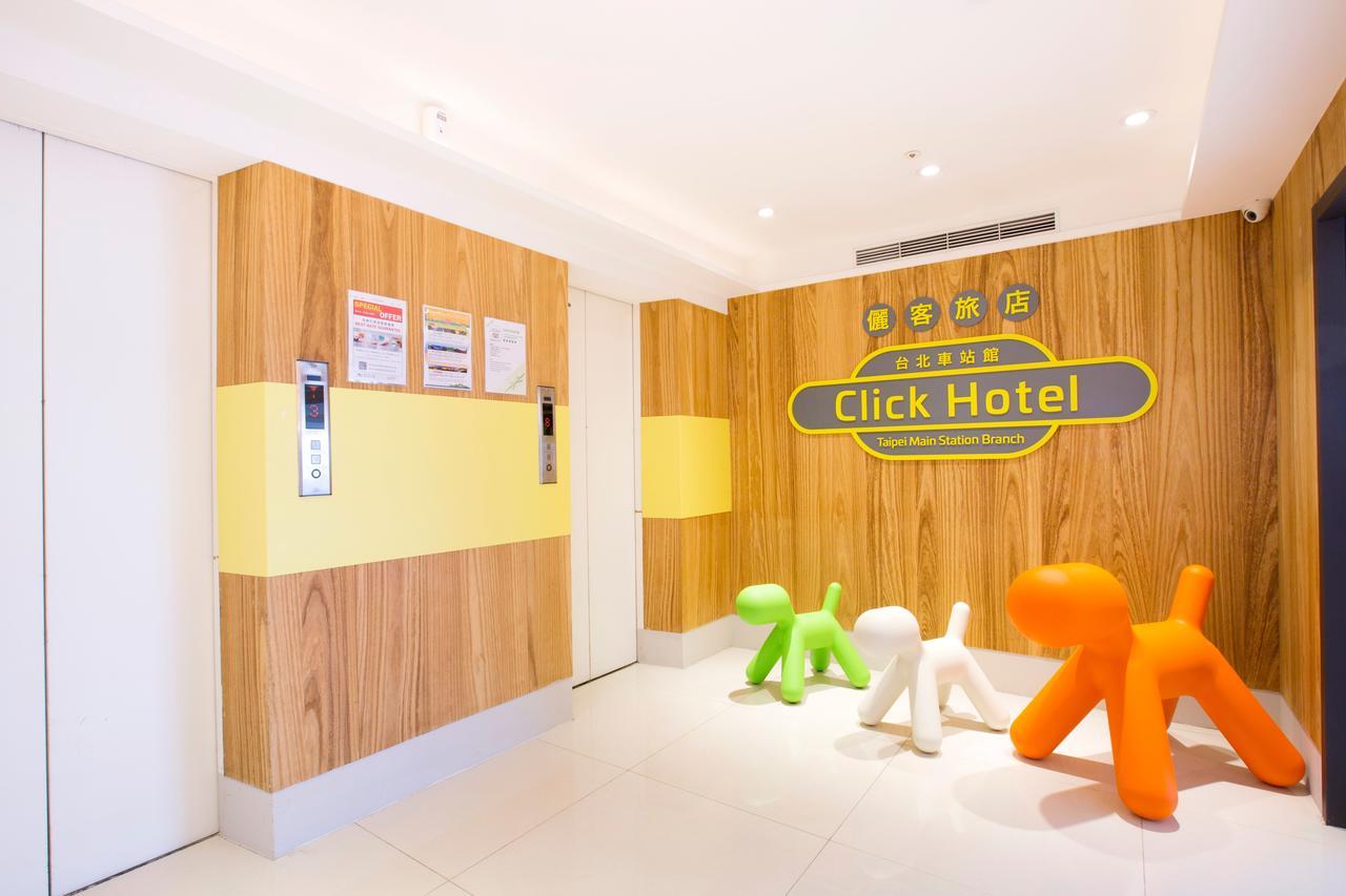Click Hotel - Taipei Main Station Branch Exterior foto